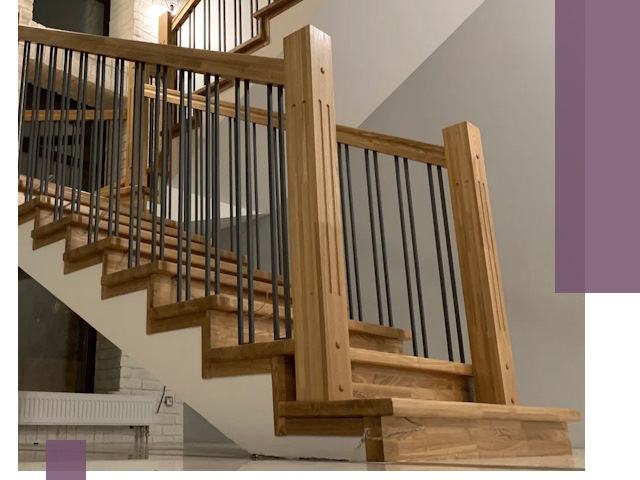 Реставрация деревянных и металлических лестниц в Мичуринске