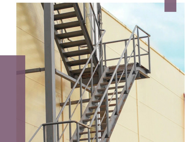 Пожарные лестницы в Мичуринске от 12425 руб. — монтаж и продажа | ПРОЛЁТ-Мчр