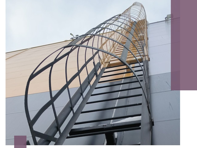 Изготовление и монтаж пожарных лестниц в Мичуринске профессионально