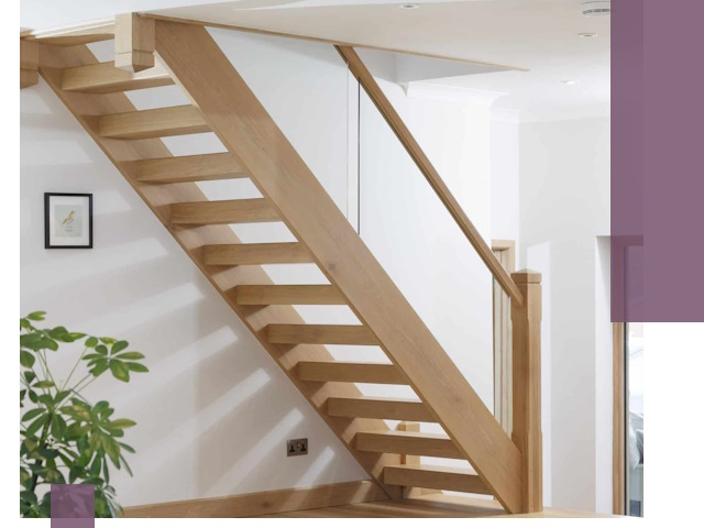 Изготовление деревянных лестниц под ключ в Мичуринске для дома