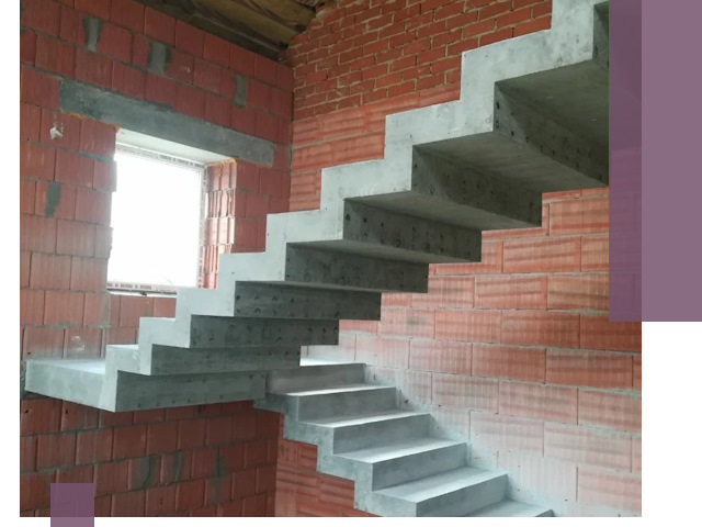 Бетонные лестницы под ключ в Мичуринске: монтаж, демонтаж, ремонт