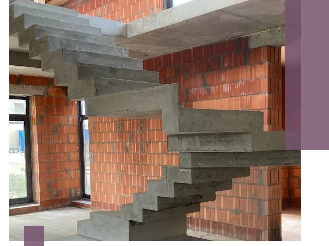 Изготовление бетонных лестниц под ключ в Мичуринске