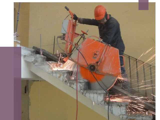 Демонтаж бетонных лестниц в Мичуринске от 4659 руб. за м2 | ПРОЛЁТ-Мчр