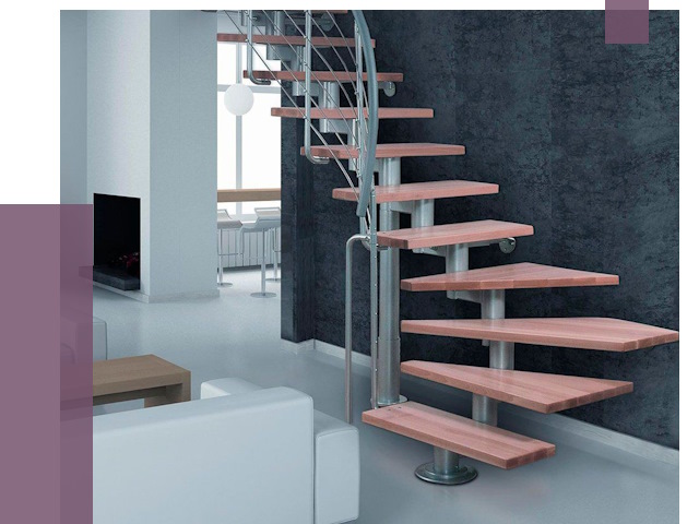 Модульные лестницы в Мичуринске от 17084 руб. — купить в ПРОЛЁТ-Мчр