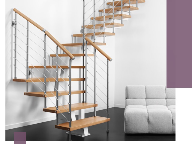 Модульные лестницы под ключ в Мичуринске — монтаж и изготовление