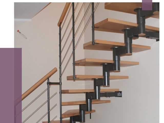 Изготовление модульных лестниц в Мичуринске от 11648 руб. 