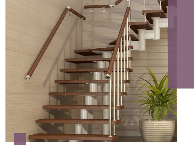 Изготовление модульных лестниц под ключ в Мичуринске