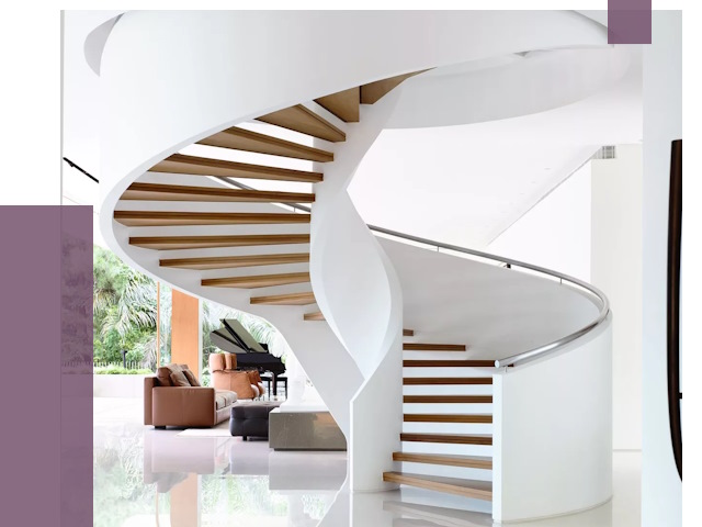 Винтовые лестницы в Мичуринске под ключ от 49182 руб. | ПРОЛЁТ-Мчр