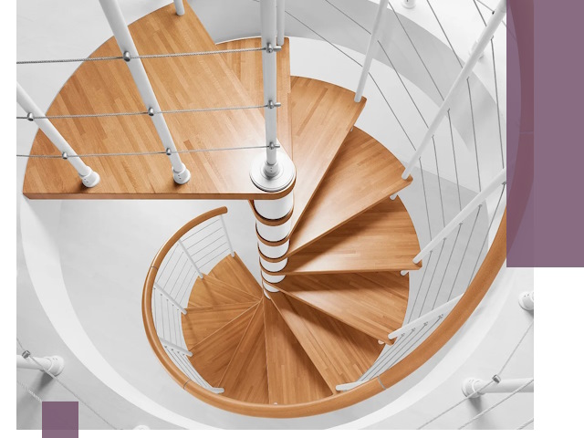 Изготовление винтовых лестниц под ключ в Мичуринске