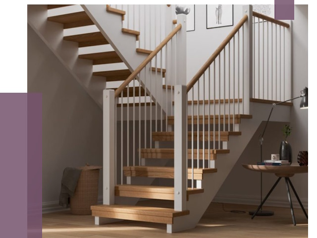 Маршевые лестницы в Мичуринске от 38569 руб. — монтаж | ПРОЛЁТ-Мчр