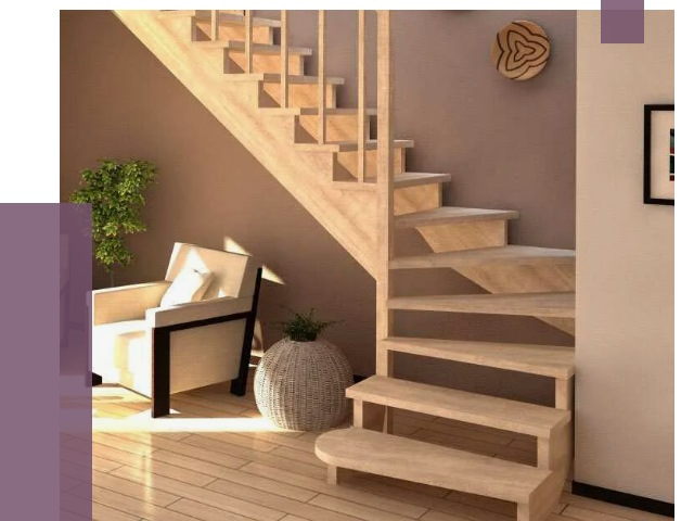 Изготовление Г-образных лестниц в Мичуринске от 19155 руб. 