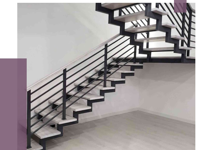 Лестницы на металлокаркасе под ключ в Мичуринске от 12943 руб. | ПРОЛЁТ-Мчр
