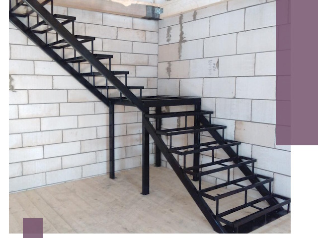 Лестницы на металлокаркасе под ключ в Мичуринске — изготовление и монтаж