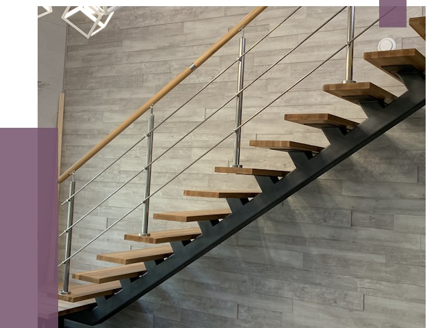 Изготовление лестниц на монокосоуре в Мичуринске от 77137 руб. 