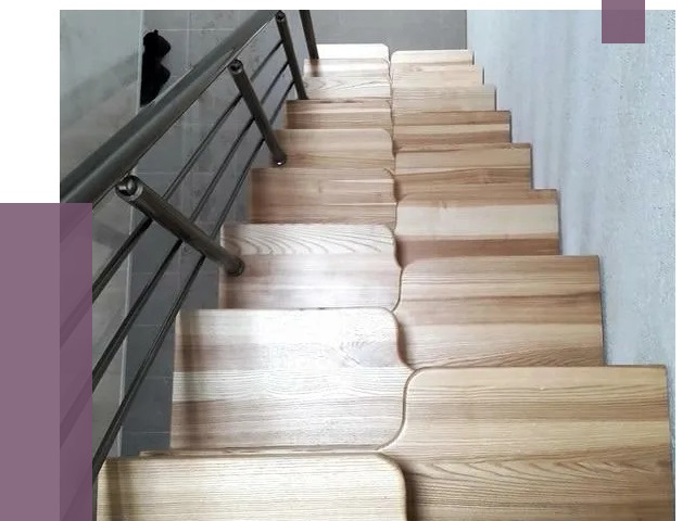 Лестницы гусиный шаг в Мичуринске от 13201 руб. под ключ | ПРОЛЁТ-Мчр