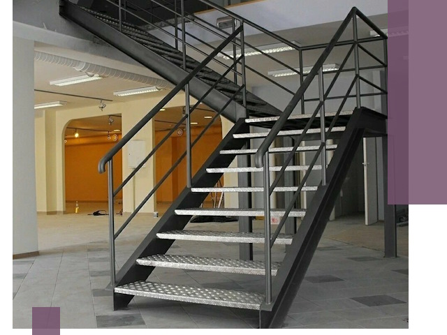 Лестницы для офиса в Мичуринске: изготовление, монтаж, демонтаж