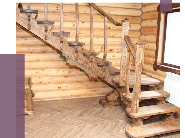 Лестницы в баню в Мичуринске от 19362 руб. — изготовление | ПРОЛЁТ-Мчр