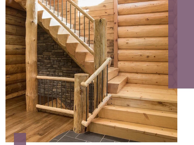 Лестницы в баню под заказ и профессиональный монтаж в Мичуринске