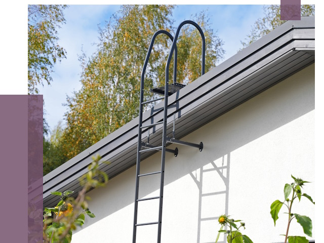 Лестницы на крышу в Мичуринске от 19362 руб. — монтаж и монтаж ПРОЛЁТ-Мчр