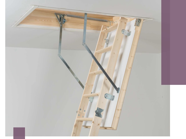 Установка чердачной лестницы под ключ в Мичуринске