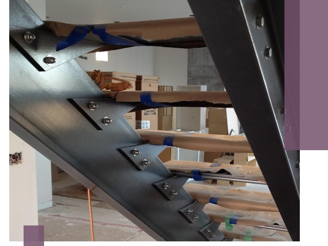 Усиление лестничных конструкций и усиление опор в Мичуринске