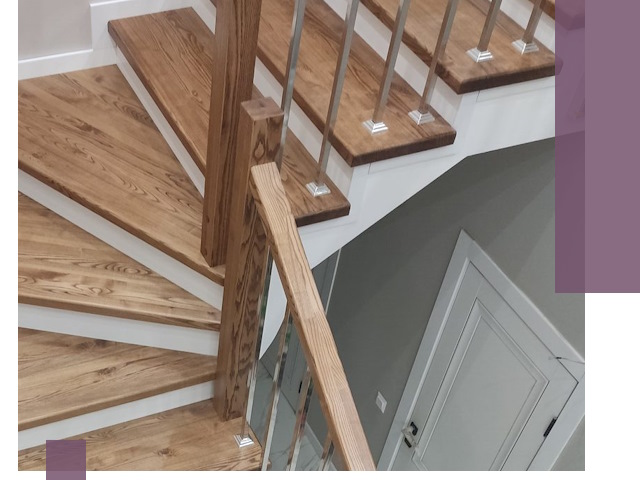 Обшивка металлических лестниц под ключ в Мичуринске