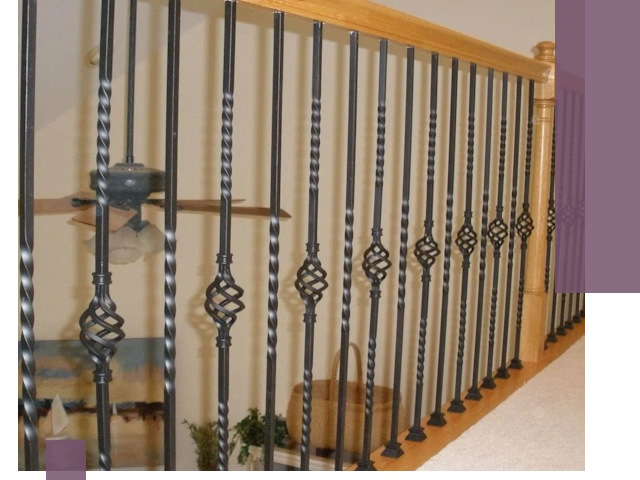 Изготовление и монтаж кованных перил в Мичуринске под ключ