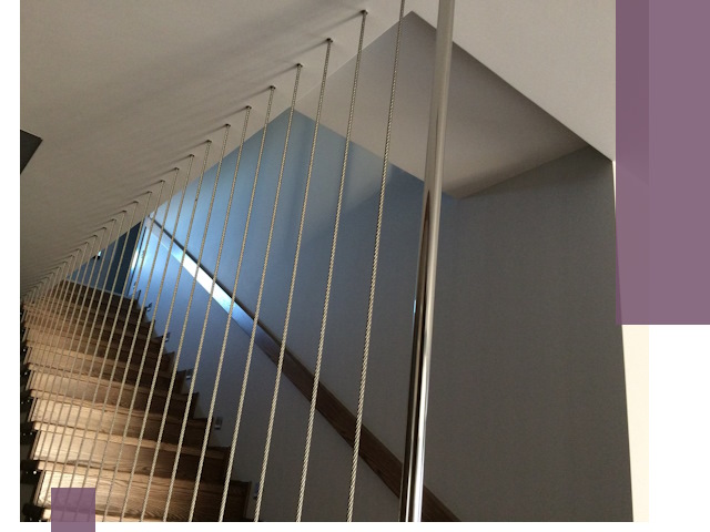 Тросовые перила под ключ в Мичуринске — производство и монтаж