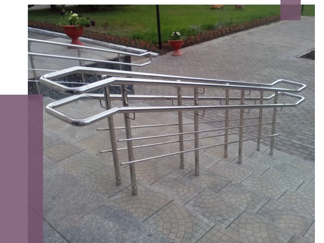 Перила для инвалидов в Мичуринске от 7683 руб. под ключ | ПРОЛЁТ-Мчр