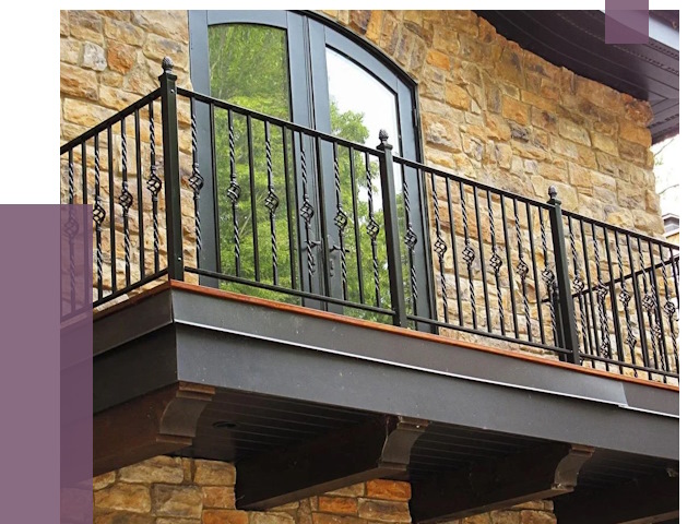 Балконные ограждения в Мичуринске от 8128 руб. — купить | ПРОЛЁТ-Мчр