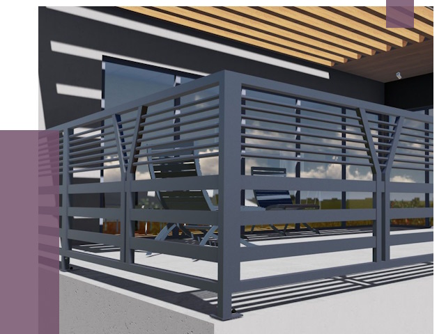 Изготовление балконных ограждений в Мичуринске от 10872 руб. | ПРОЛЁТ-Мчр