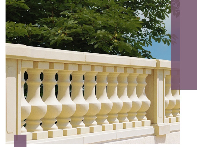 Установка балюстрады в Мичуринске: изготовление и монтаж под ключ