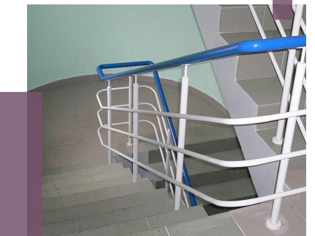 Перила в подъезде в Мичуринске — установка и замена от 7507 руб. | ПРОЛЁТ-Мчр