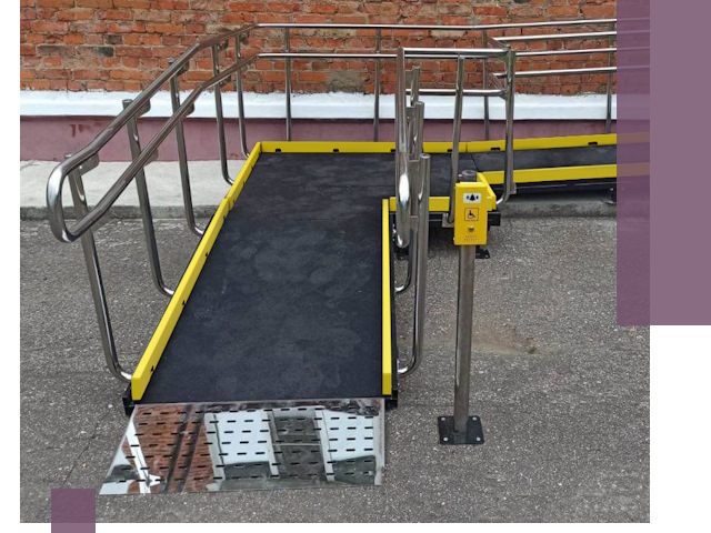 Изготовление наклонных пандусов для инвалидов в Мичуринске