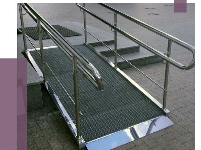 Монтаж пандусов для инвалидов в Мичуринске от 8718 руб. под ключ | ПРОЛЁТ-Мчр