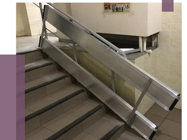 Откидные пандусы в Мичуринске от 6730 руб. — купить | ПРОЛЁТ-Мчр