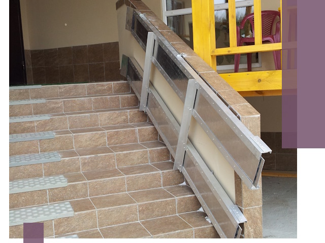 Откидные пандусы под ключ в Мичуринске — монтаж и демонтаж