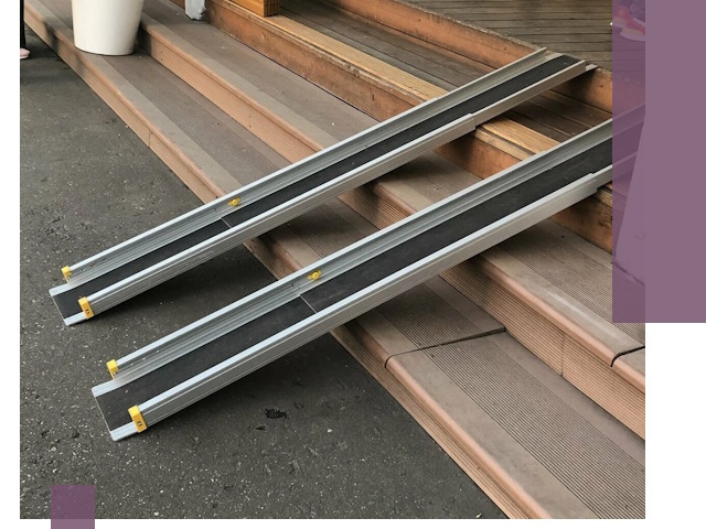 Телескопические пандусы под ключ в Мичуринске — изготовление и монтаж