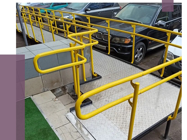 Стационарные пандусы в Мичуринске от 12425 руб. | ПРОЛЁТ-Мчр