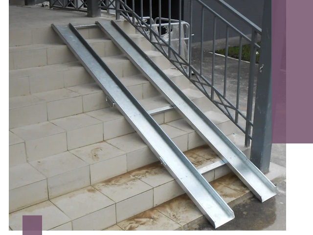 Пандусы для детских колясок в Мичуринске: изготовление и монтаж