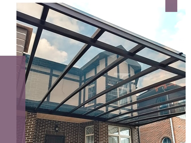 Навесы из поликарбоната в Мичуринске от 8718 руб. под ключ — ПРОЛЁТ-Мчр