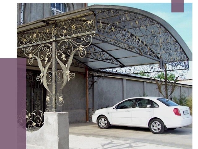 Кованые навесы в Мичуринске от 14754 руб. | ПРОЛЁТ-Мчр