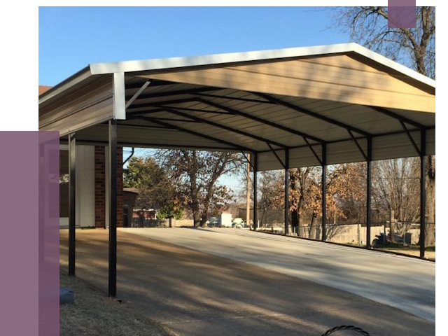 Двускатные навесы в Мичуринске от 8128 руб.  | ПРОЛЁТ-Мчр