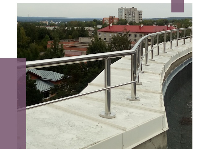 Парапеты и ограждения кровли в Мичуринске от 5022 руб. 