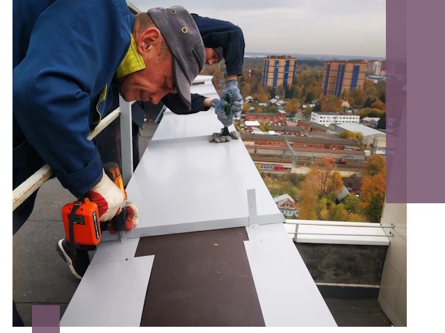 Монтаж парапетов в Мичуринске — установка прочных металлических ограждений