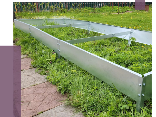 Металлические бордюры для грядок в Мичуринске от 1812 руб. 