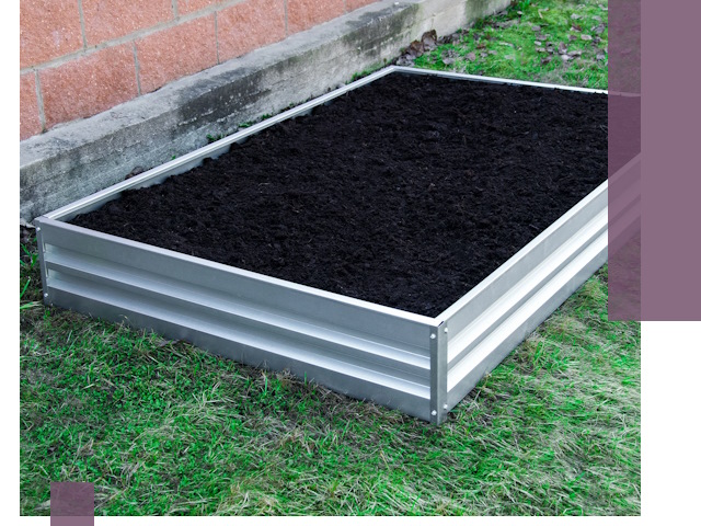 Металлические бордюры для грядок в Мичуринске: прочность и аккуратность