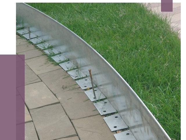 Металлические бордюры для тротуаров в Мичуринске от 8801 руб.