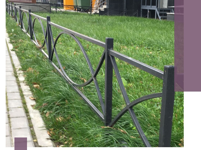 Газонные ограждения из металла в Мичуринске — монтаж и продажа