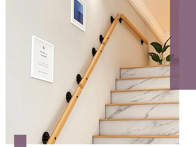 Поручни металлические и деревянные под ключ в Мичуринске